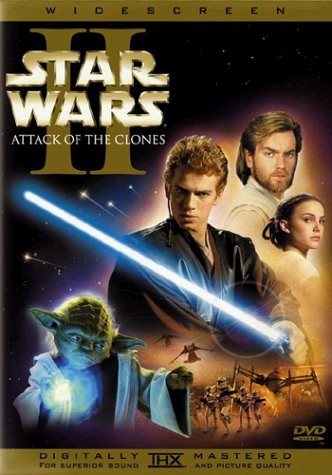 star wars ii attack of the clones dvd cover. Star Wars II - Attack of the Clones