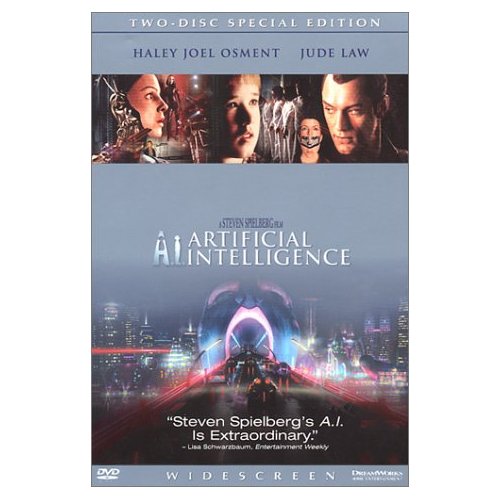 A.I. Artificial Intelligence DVD