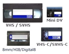 VHS types
