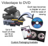 VHS to DVD home movie transfer